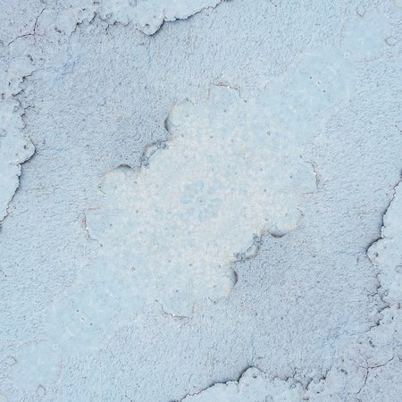 crack and grunge blue concrete textureの写真素材