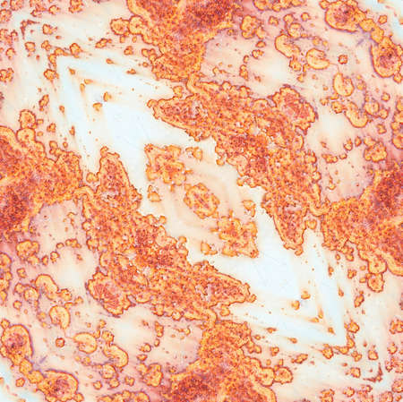 Corrosion and rusty stain of steel patternの写真素材