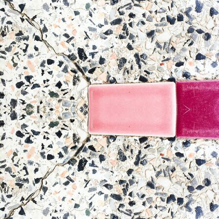 Concrete street texture with small stoneの写真素材