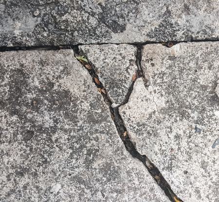 Crack concrete texture backgroundの写真素材