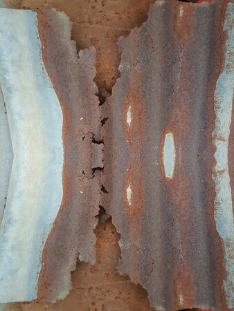 grunge rusty corrosion stain zinc texture background