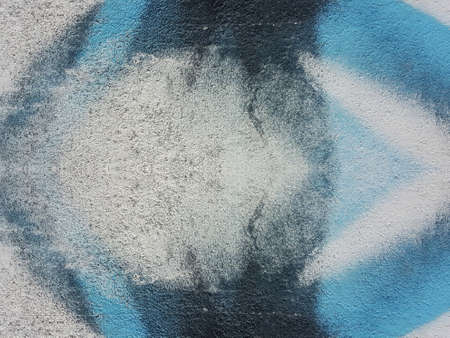 colorful stain on the concrete texture background