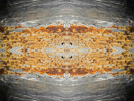 rusty corrosion stain on steel texture background