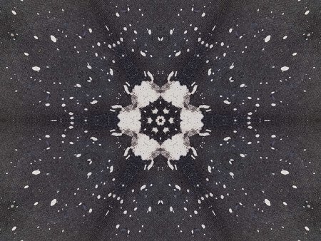 black stain on concrete texture backgroundの写真素材