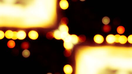 Dark colorful bokeh background