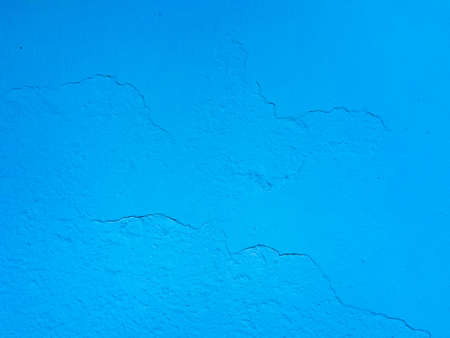 blue concrete wall texture backgroundの写真素材