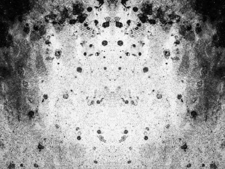 black dirty oil stain on concrete texture backgroundの写真素材