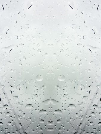 drop on glass texture background