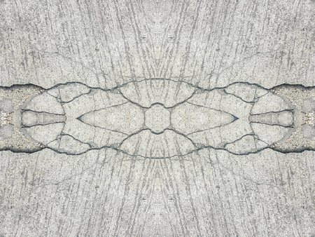crack concrete road texture backgroundの写真素材