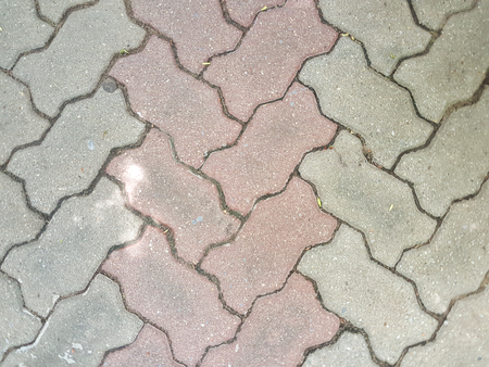 Brick concrete texture floor