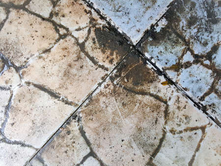 grunge dirty stain tileの写真素材