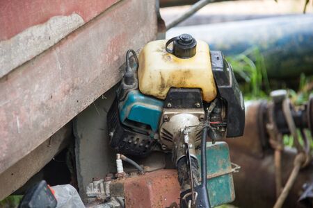 old mowerの写真素材