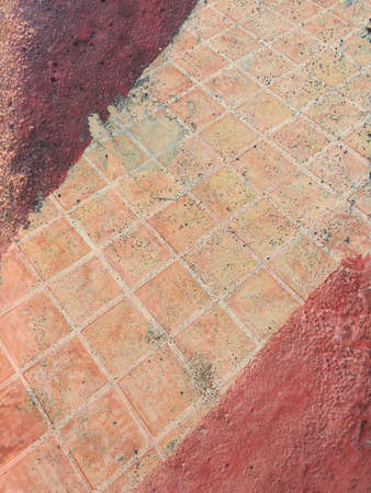 rough stain concrete floor textureの写真素材