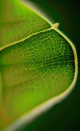 a green leaves texture backgroundの写真素材