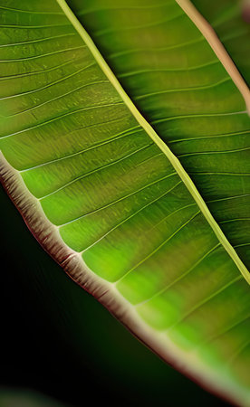 a green leaves texture backgroundの写真素材