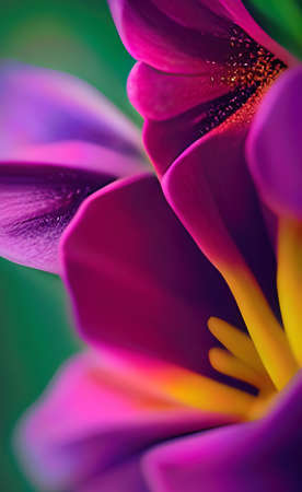 The colorful flowers focus backgroundの写真素材