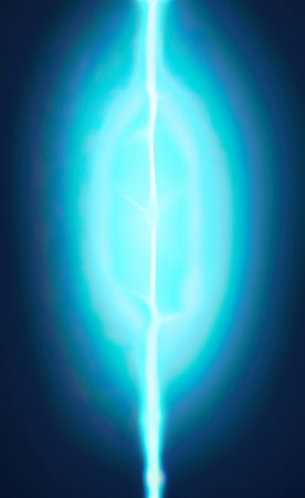 The illustration of abstract close up neural systemの写真素材