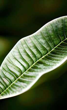 The green and red leaf backgroundの写真素材