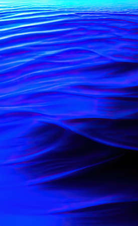The abstract blue water wave background