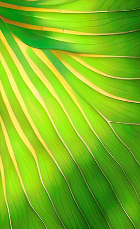 The color green leaf background
