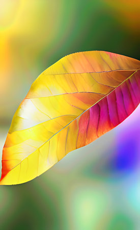 The color green leaf backgroundの写真素材