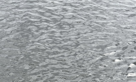 water ripples on a river.