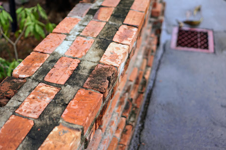 the bricks are ready to be installed.