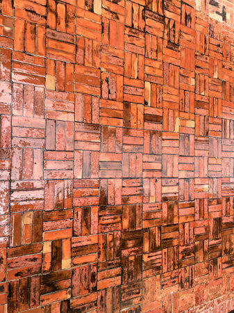 texture of a brick wall.