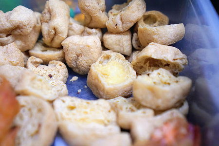 a close up of food on a plate.の写真素材
