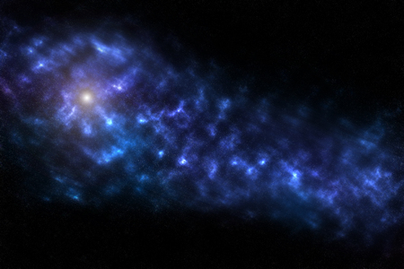 Space Background with a white stars. Color Galaxy with a star.