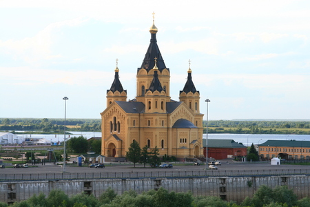 Nizhny Novgorod, the cathedralの写真素材