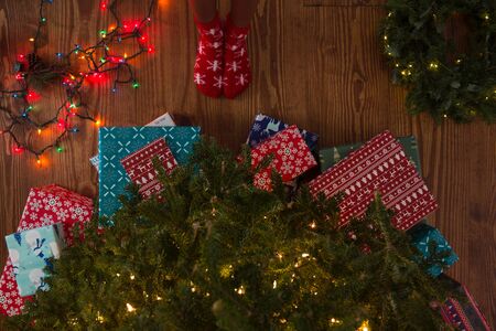 christmas backgroundの写真素材