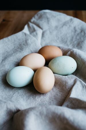 chicken eggs