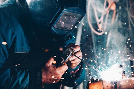 Welding professionの写真素材