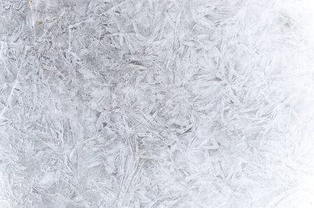 Ice abstract pattern in winterの写真素材