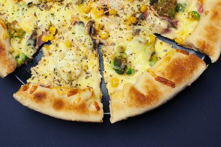 pizza close up