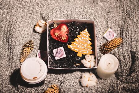 merry christmas and new yearの写真素材