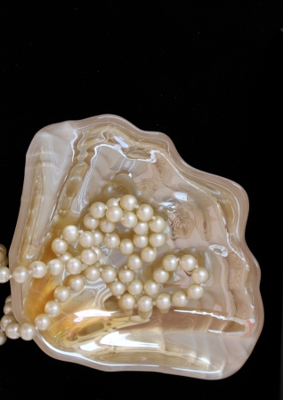 pearl necklaceの写真素材