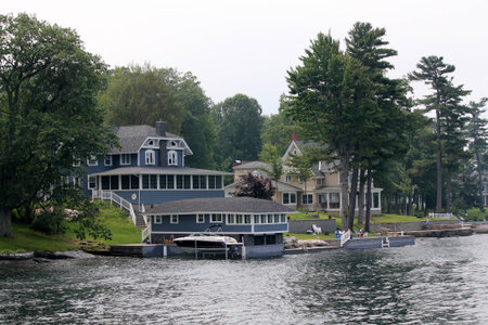 unique house on the islandのeditorial素材