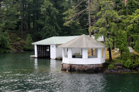 unique house on the islandのeditorial素材