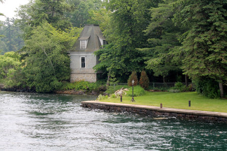 unique house on the islandのeditorial素材