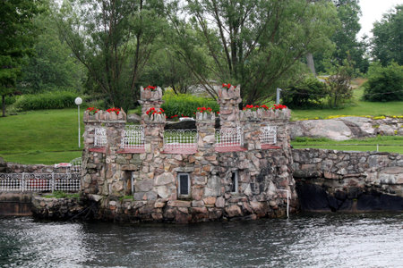 unique house on the islandのeditorial素材