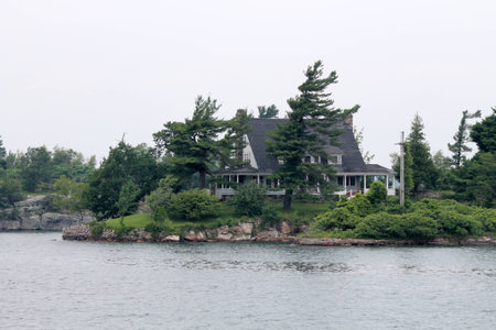 unique house on the islandのeditorial素材