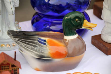 duck glassの写真素材