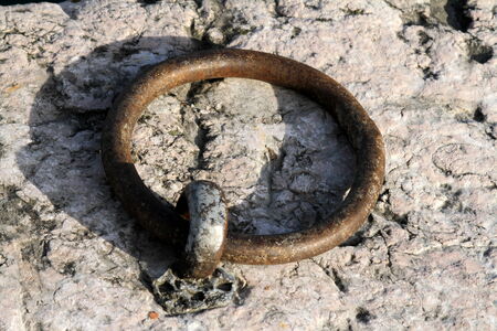 docking on the pierの写真素材