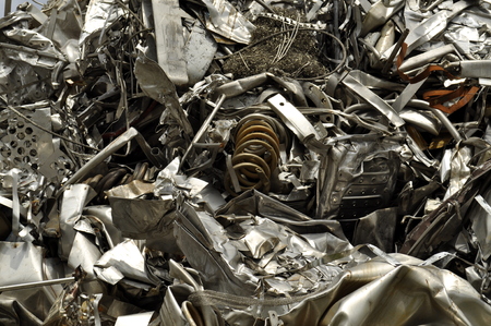 scrap metalの写真素材