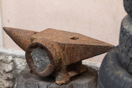 old anvilの写真素材