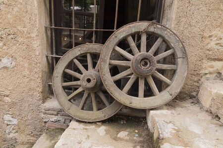 wooden wheel