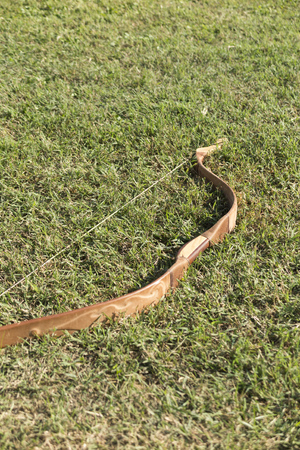 wooden bow for arrows