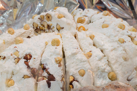 nougat in winterの写真素材